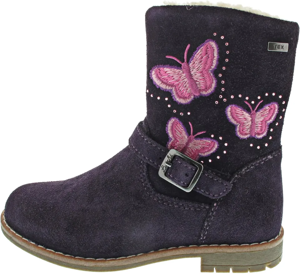 lurchi-fara-tex-stiefelette-blackberry-gr-e-35-leder image 1