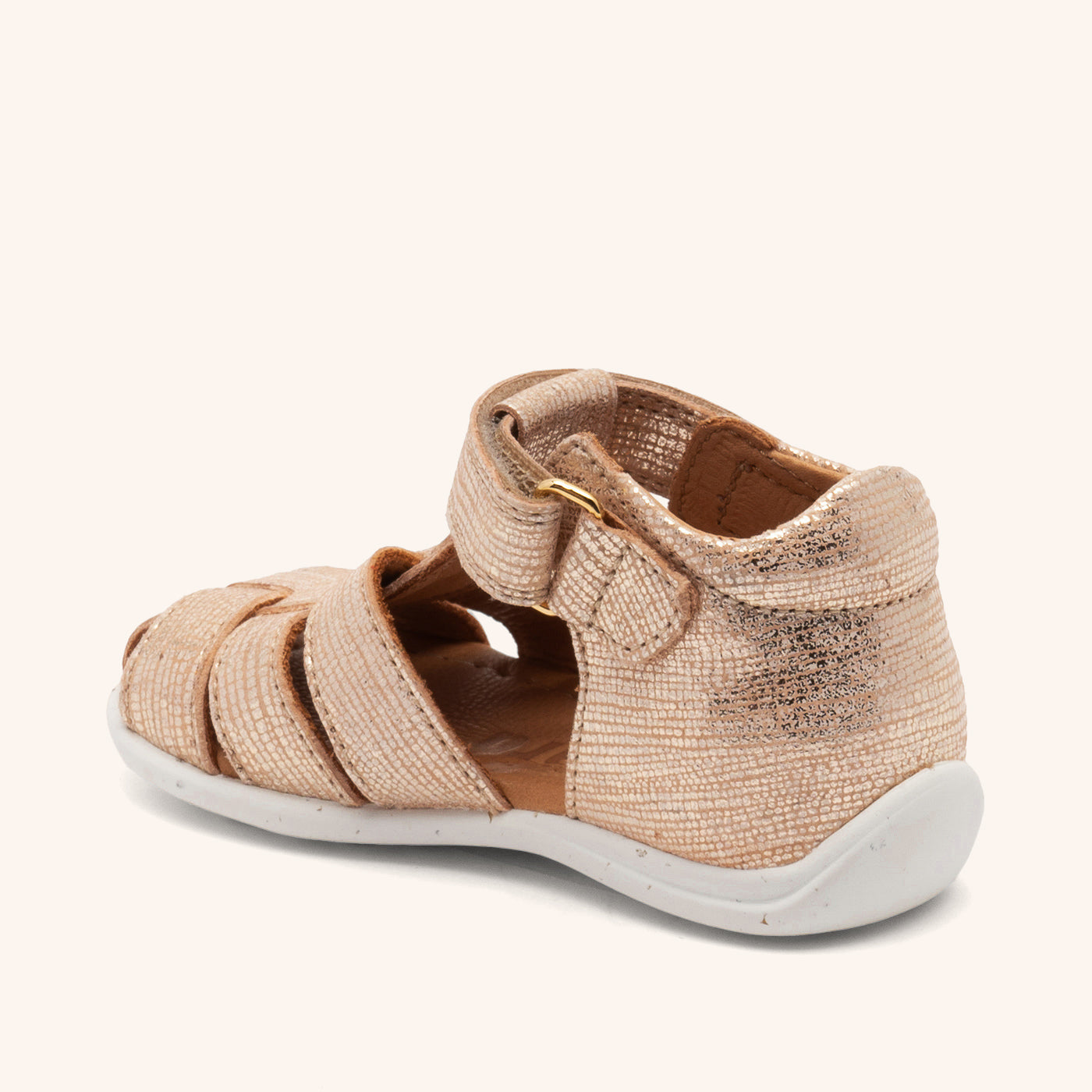 bisgaard-carly-sandalen-geschlossen-platin image 2