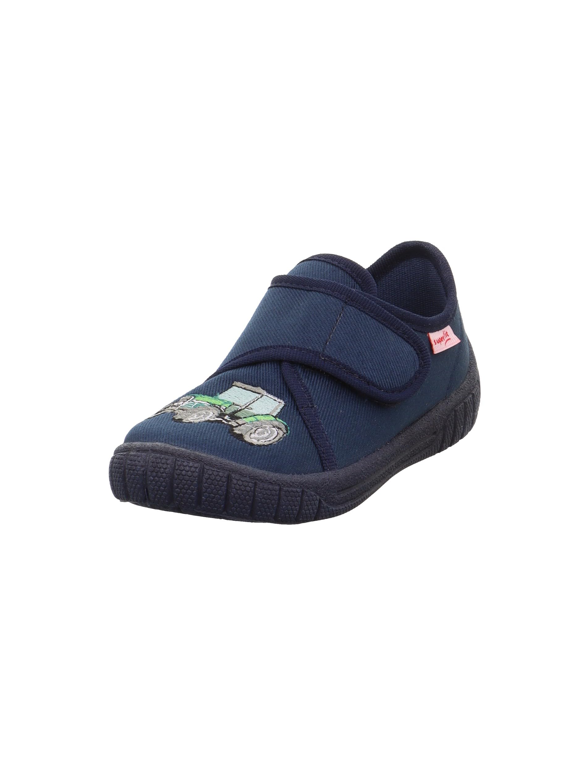 superfit-bill-flache-hausschuhe-f-r-jungen-mit-klettverschluss image 1