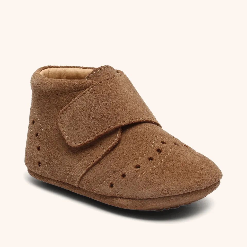 bisgaard-petit-camel-hausschuh-aus-atmungsaktivem-leder-gr-e-18-27 image 1