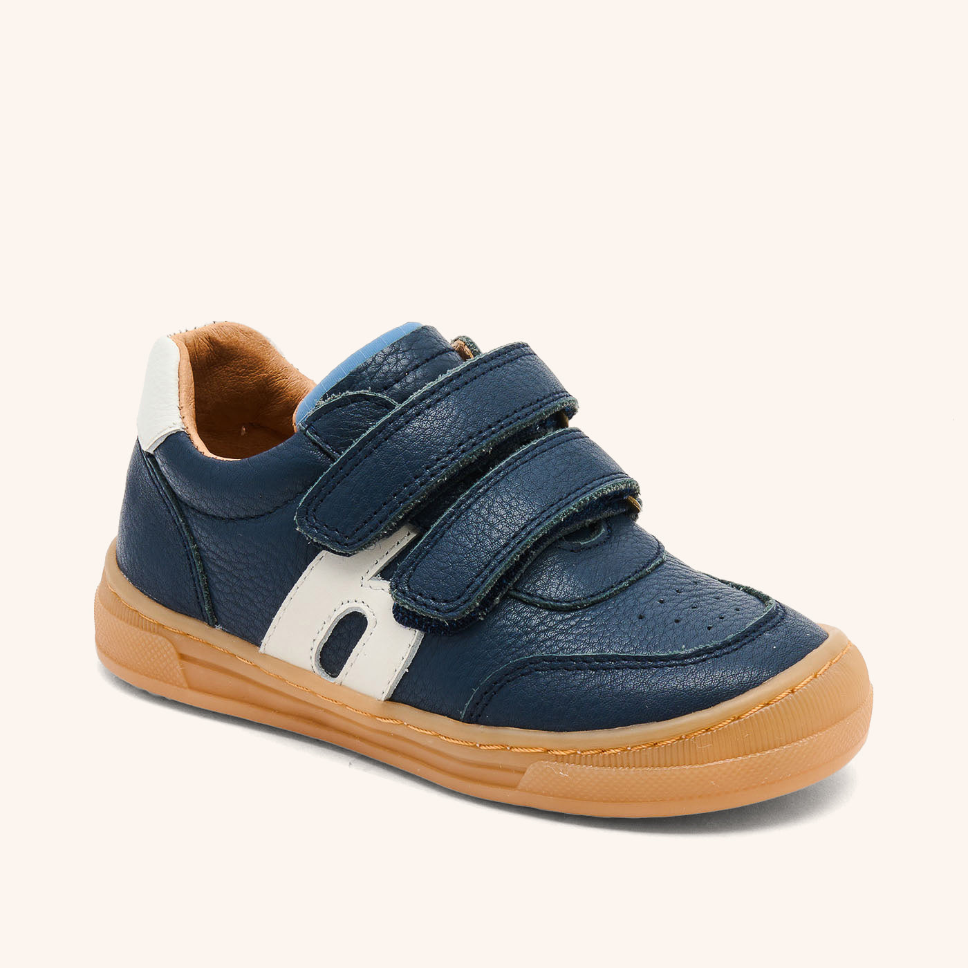 bisgaard-rob-navy-leichter-sneaker-aus-atmungsaktivem-qualit-tsleder-f-r-kinder image 1