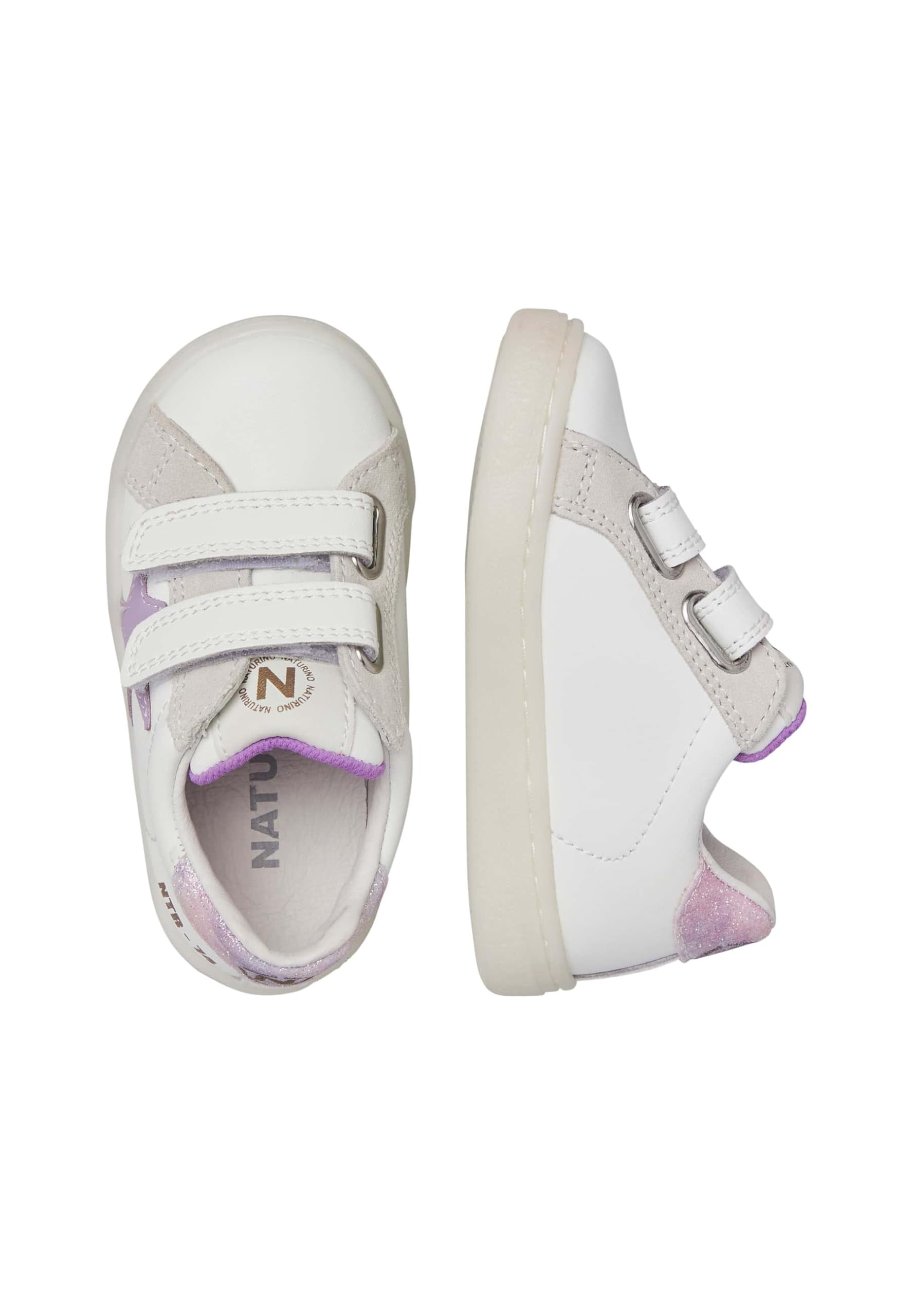 naturino-pinn-vl-krippenschuh-m-dchen-klett-sneaker image 4