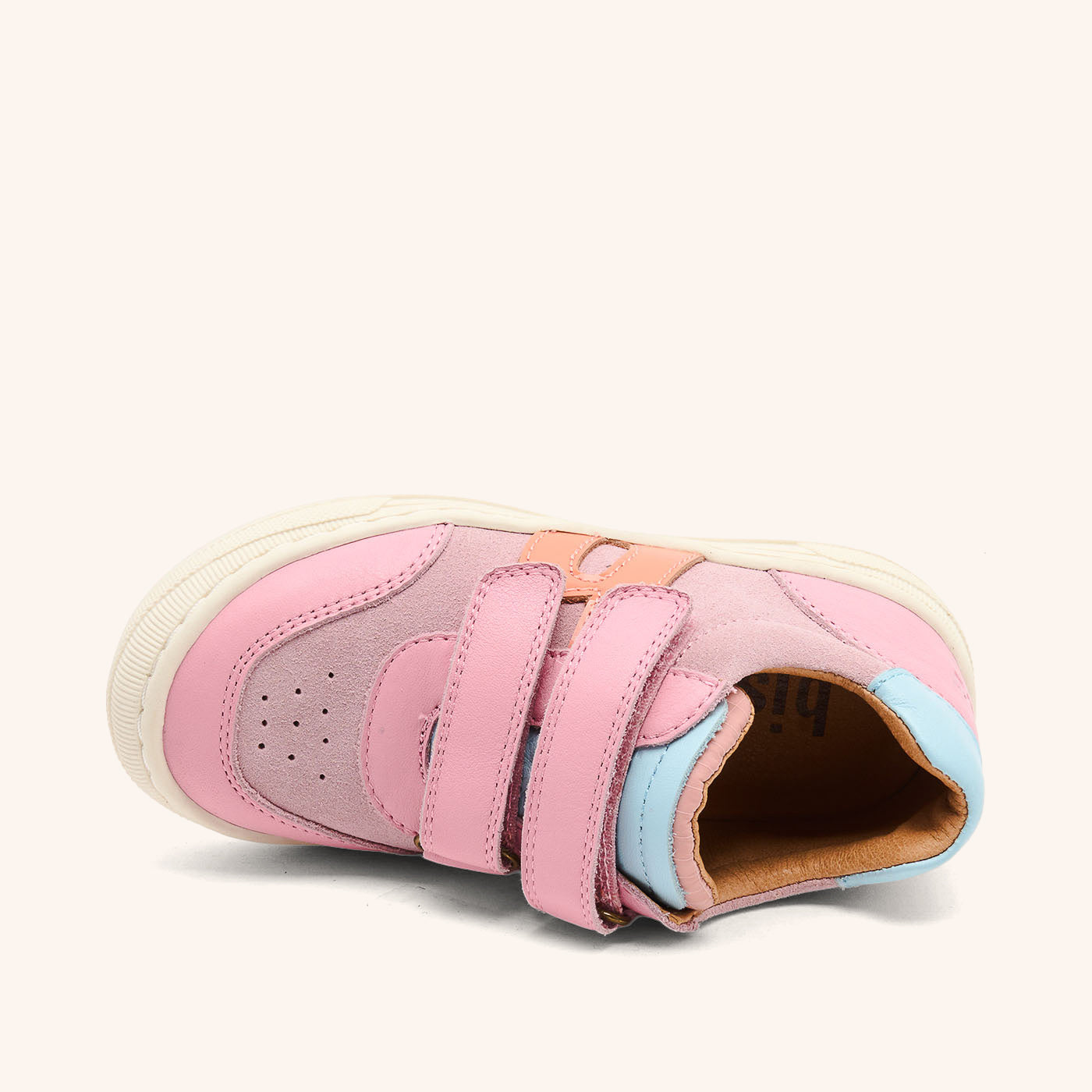 bisgaard-rob-sneaker-rose-leder-leicht-flexibel image 3