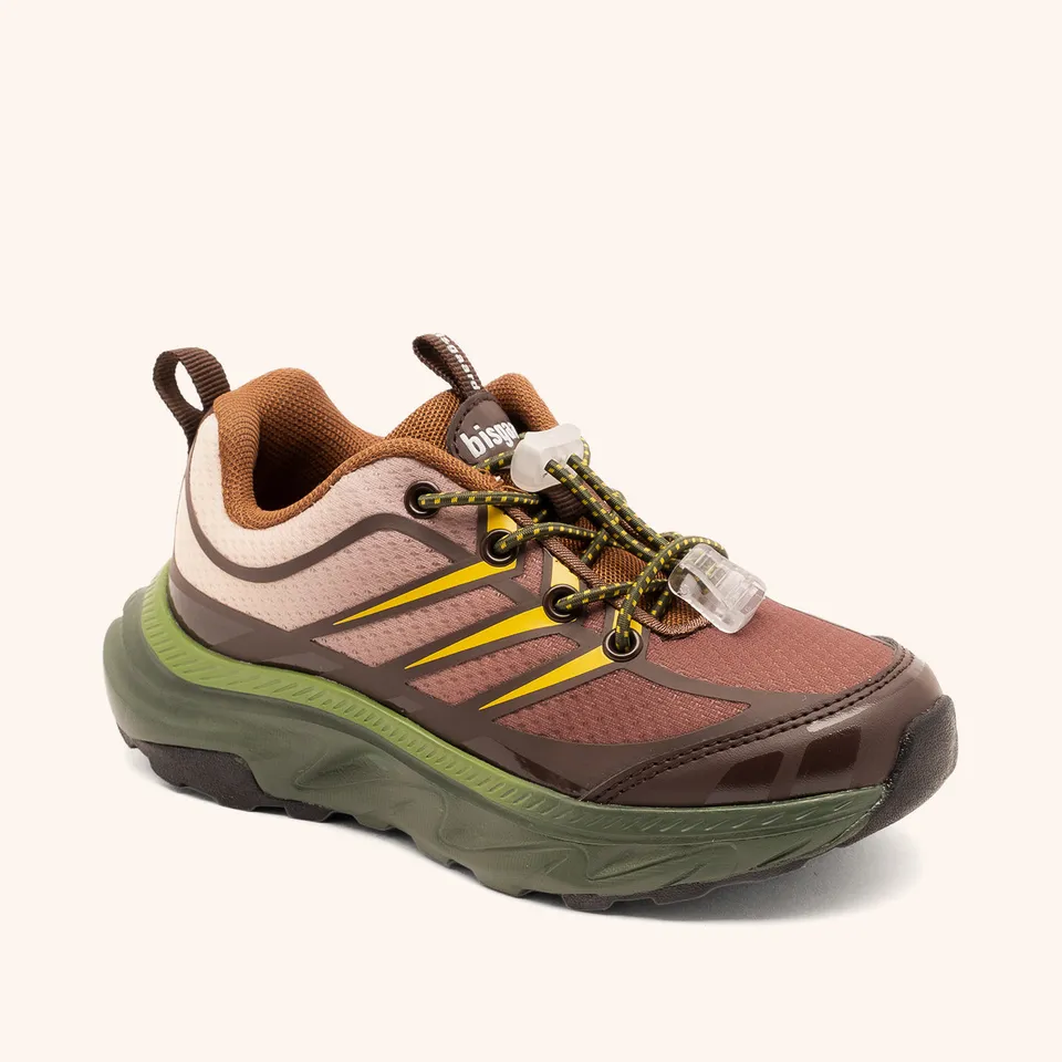 bisgaard-fred-dark-brown-sneaker-mit-fade-look image 1