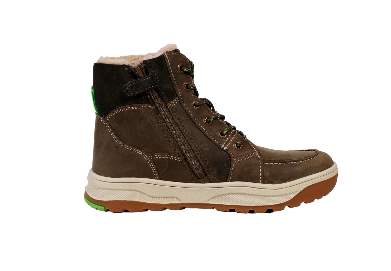lurchi-dajan-tex-jungen-winterstiefel-schn-rung-gr-n-akzent image 4