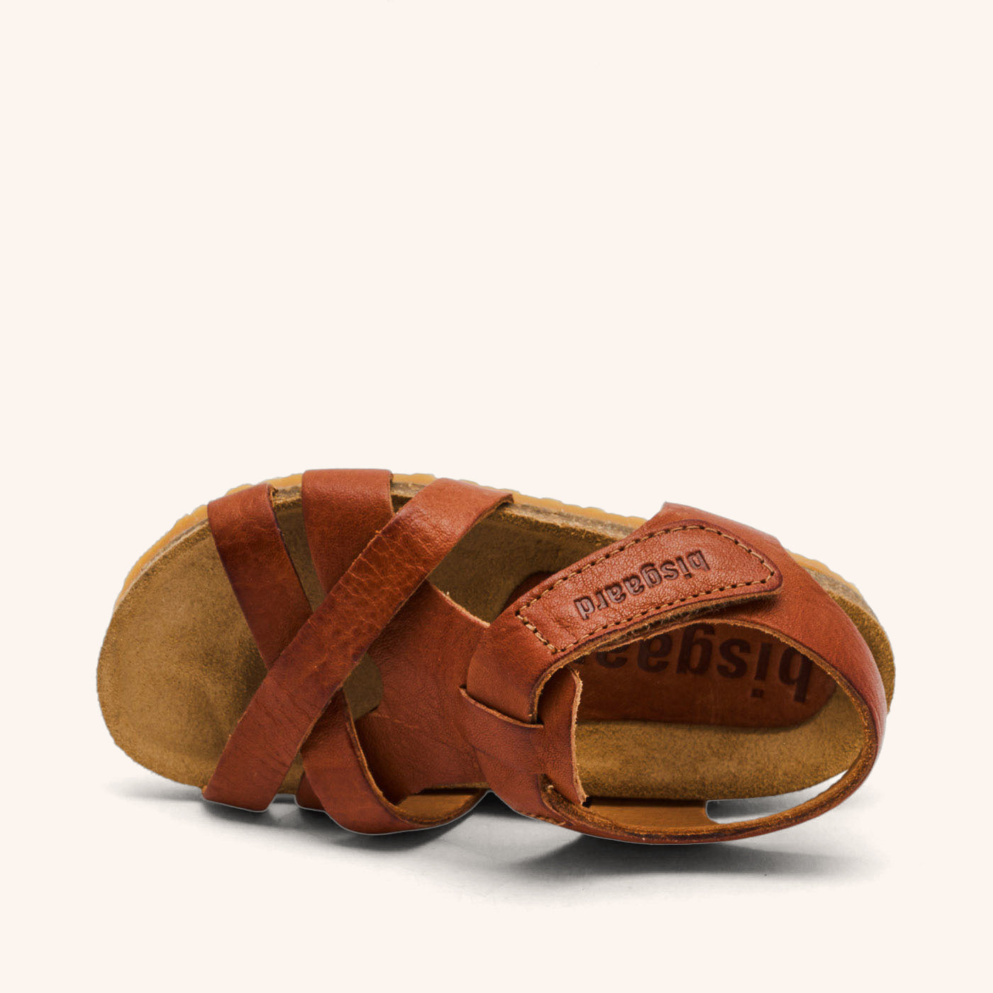 bisgaard-aiden-cognac-klassische-kindersandale-mit-rutschfester-sohle image 3