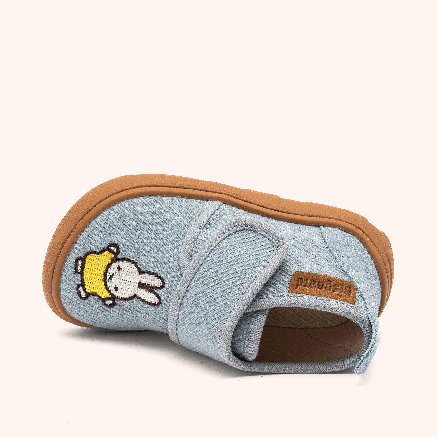miffy-x-bisgaard-barefoot-basic-skyblue-hausschuh-aus-baumwolle-f-r-kinder image 3