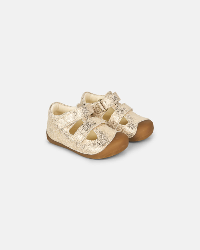 bundgaard-petit-summer-barfu-sandale-ivory-gold image 1