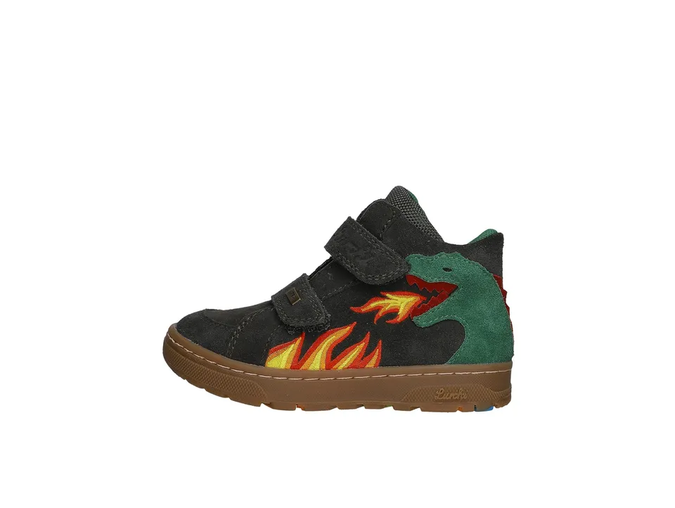 lurchi-dino-tex-jungen-hohe-sneaker-veloursleder-stiefel-weit image 1