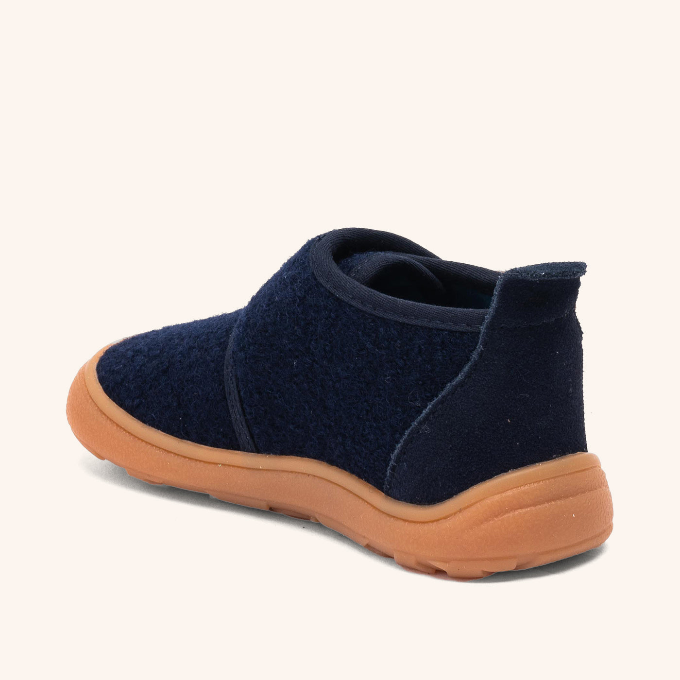 bisgaard-barefoot-basic-navy-barfu-hausschuh-wolle image 2