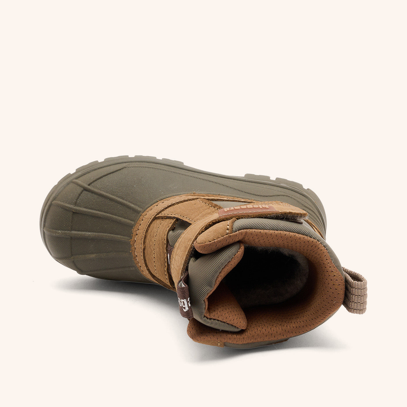 bisgaard-pixie-khaki-wasserabweisender-winterstiefel-mit-wolle-f-r-kinder image 3