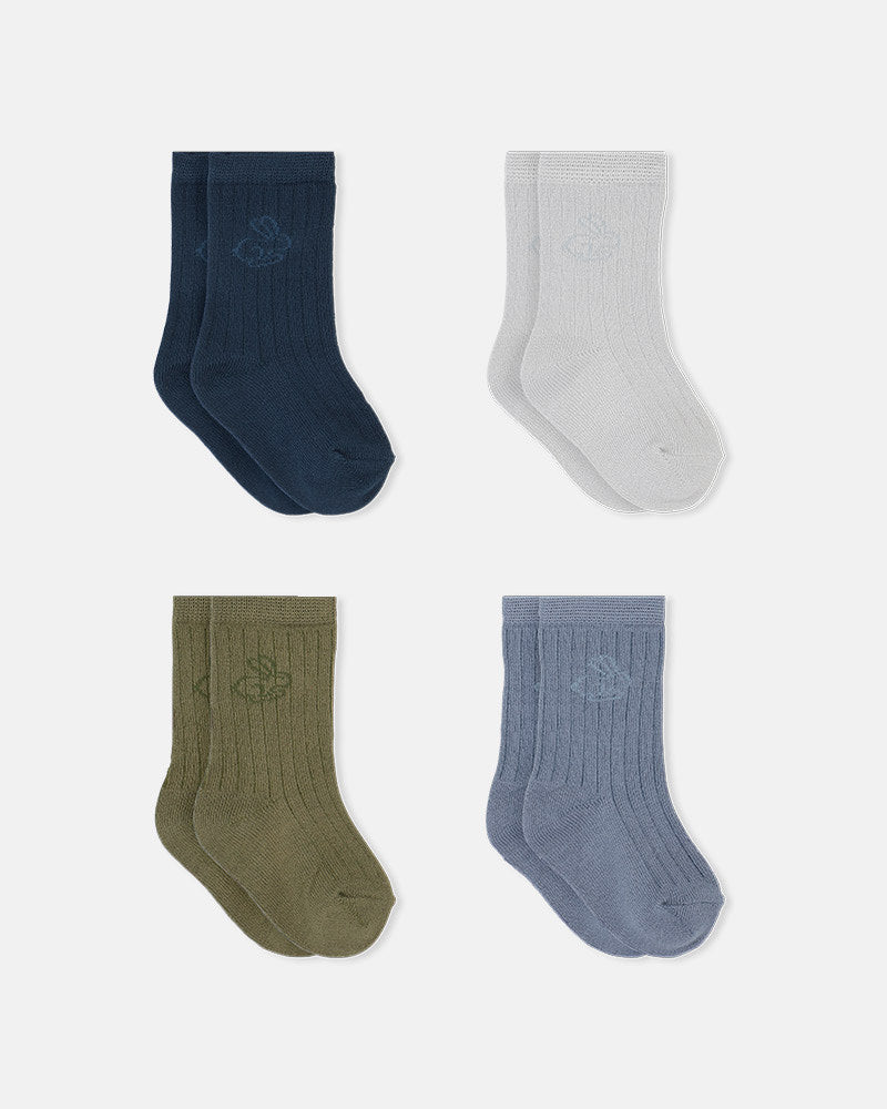 bundgaard-remi-baby-socken-4er-pack-horizon-bambus image 2