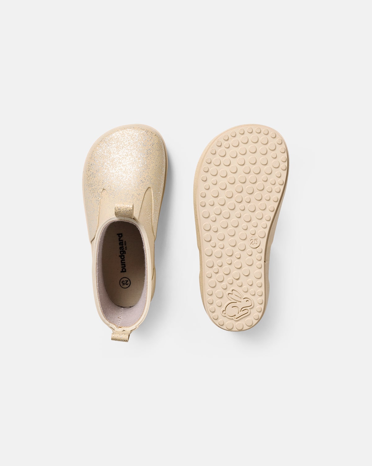 bundgaard-misty-kurzer-gummistiefel-ivory-sparkle image 2