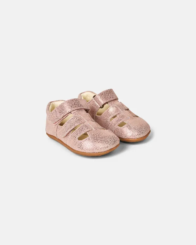 bundgaard-tobias-lauflernsandale-vintage-rose-glitter image 1