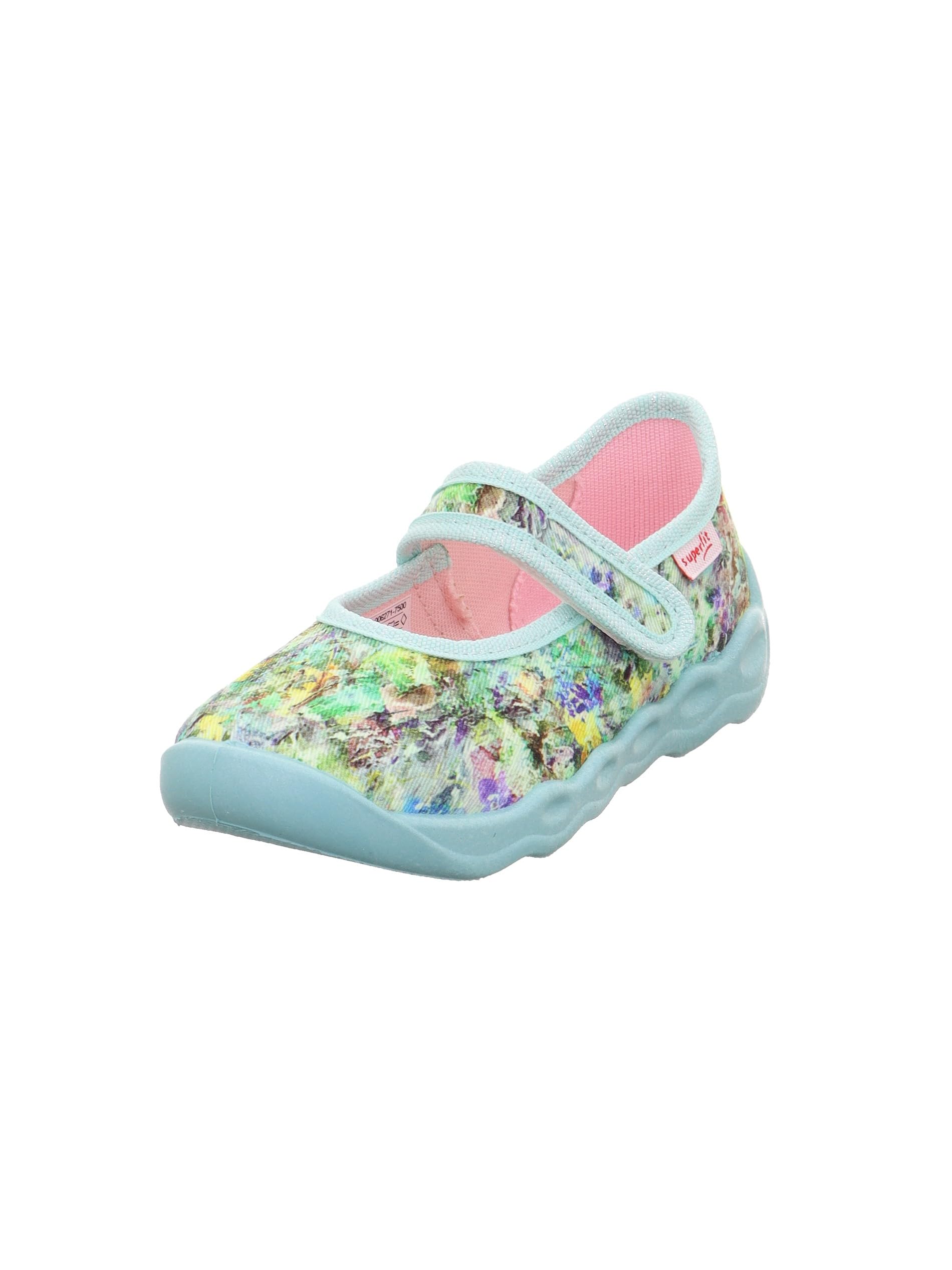 superfit-bubble-m-dchen-hausschuh-hellgr-n-7500 image 1