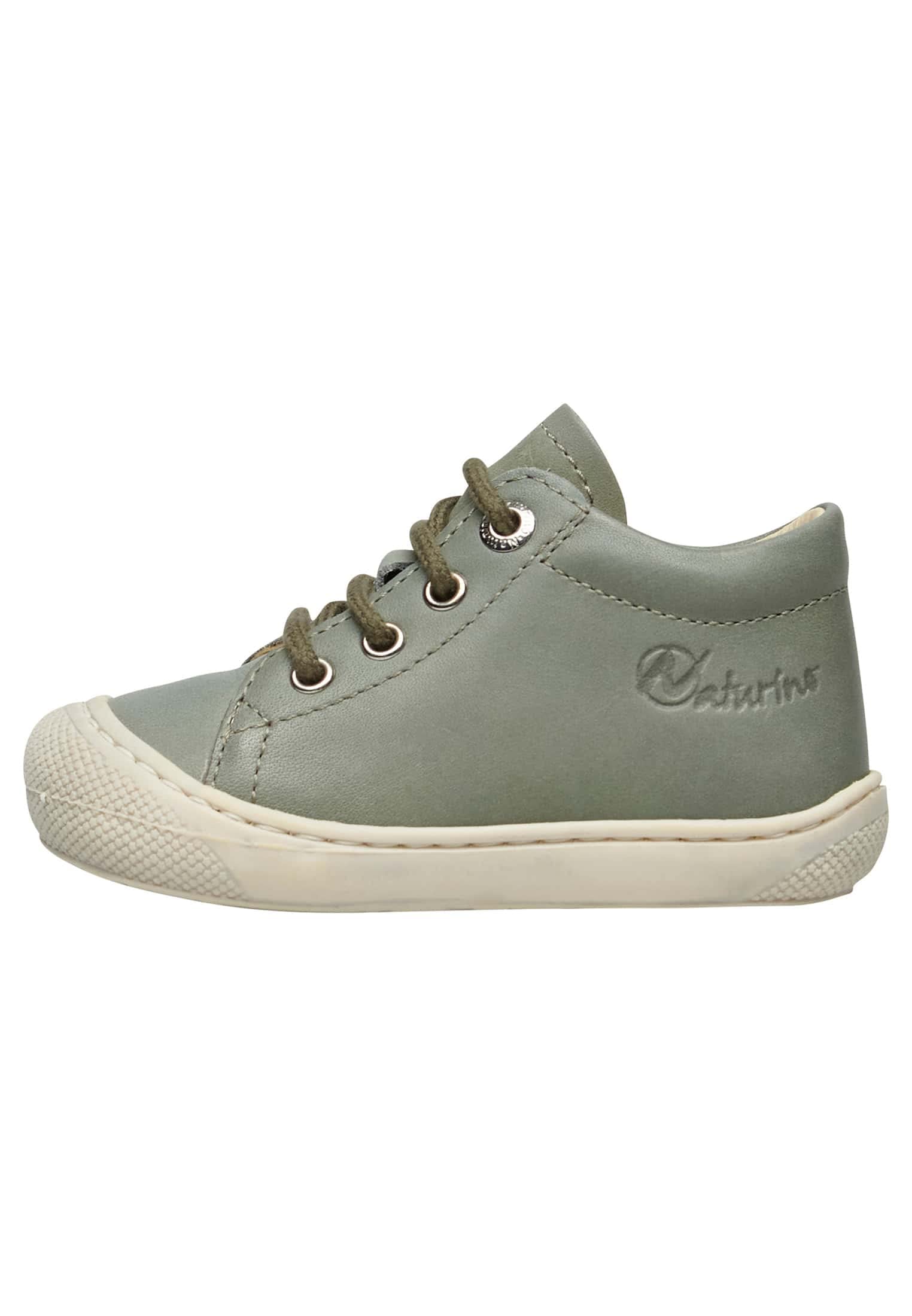 naturino-cocoon-lauflernschuhe-aus-leder-schmal-bone-sage-gr-n image 1
