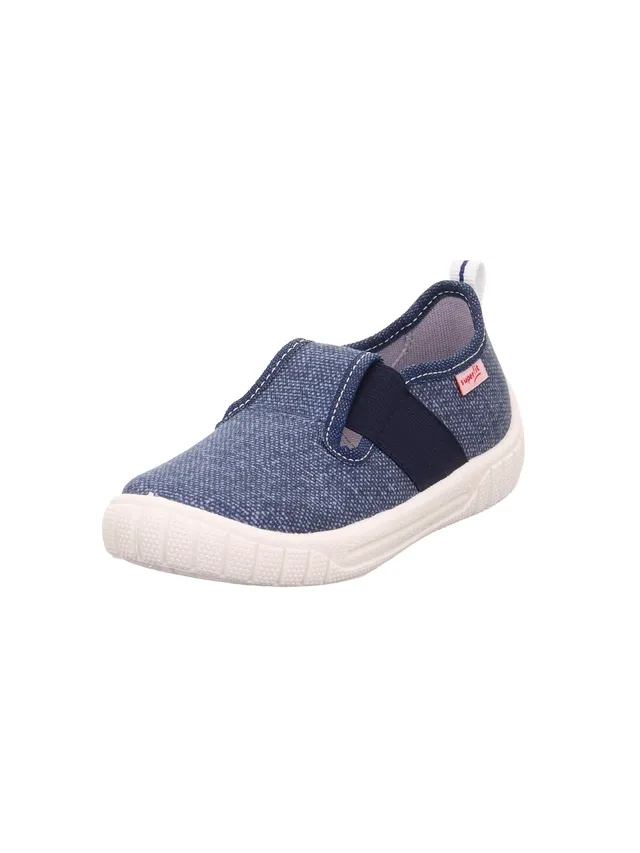 superfit-bill-jungen-hausschuhe-textil-hausschuhe-karo-mit-baumwollfutter image 1