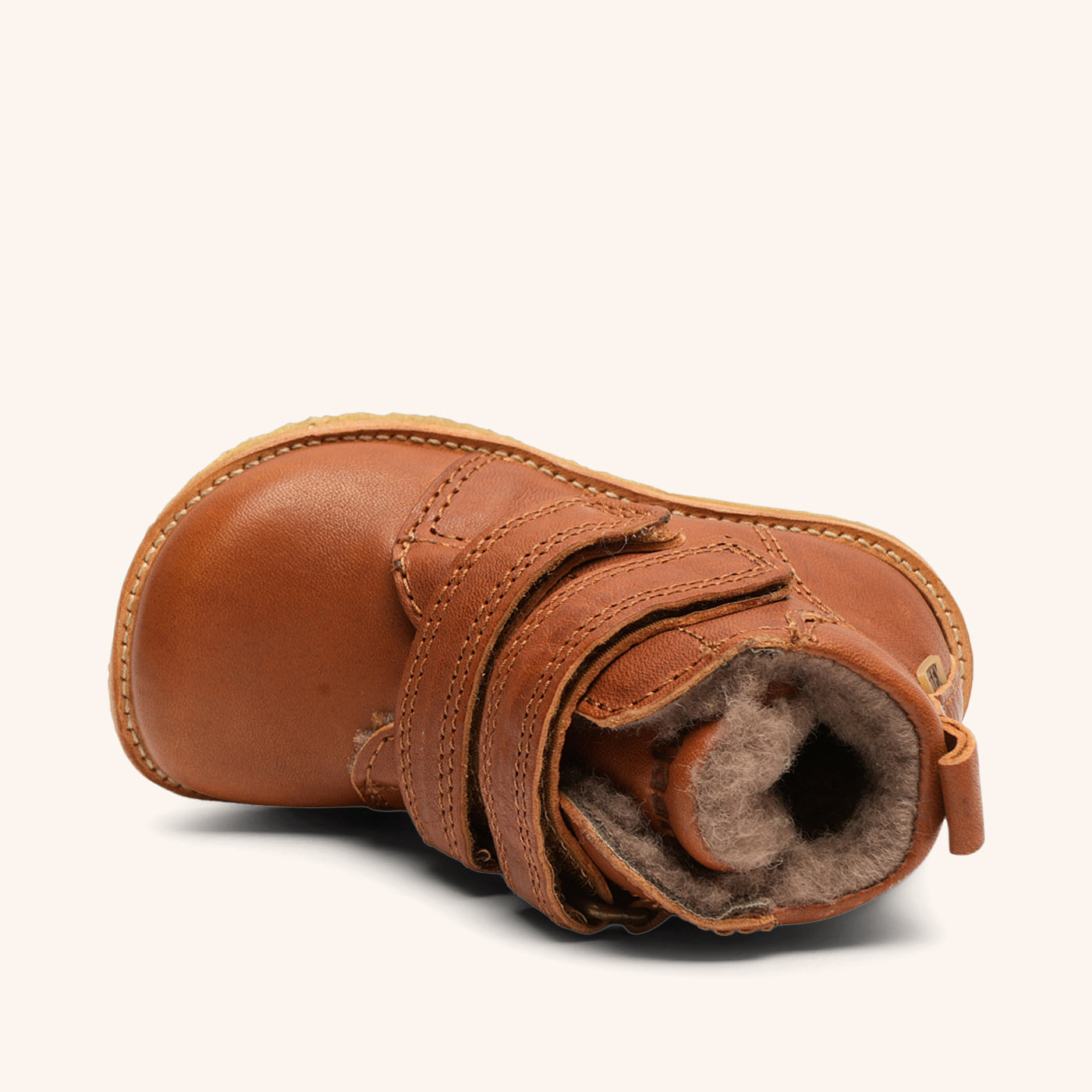 bisgaard-edis-tex-winterstiefel-cognac-wasserdicht-mit-wollfutter image 3