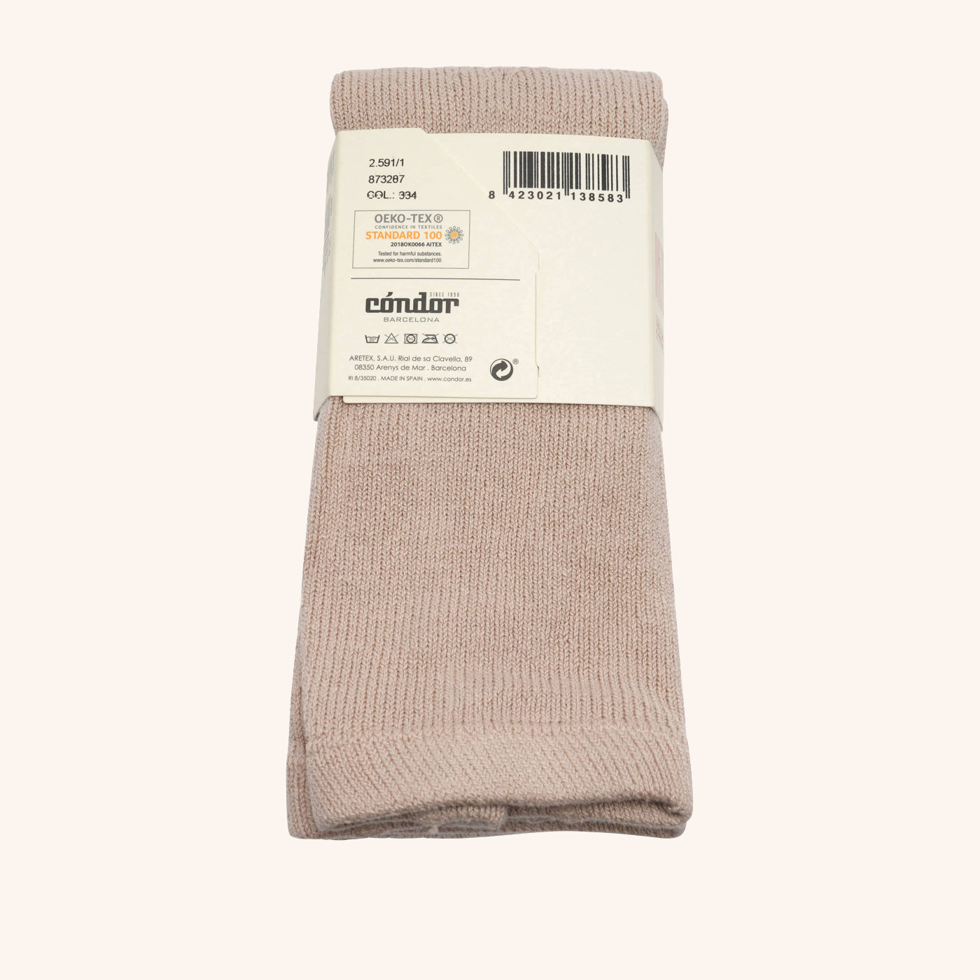 bisgaard-x-c-ndor-baumwoll-strumpfhose-mit-seitlicher-lochstickerei-in-piedra image 2