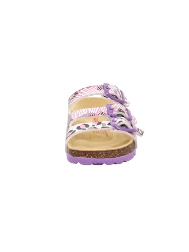 superfit-fussbettpantoffel-m-dchen-pantolette-wei-mehrfarbig-1110 image 7