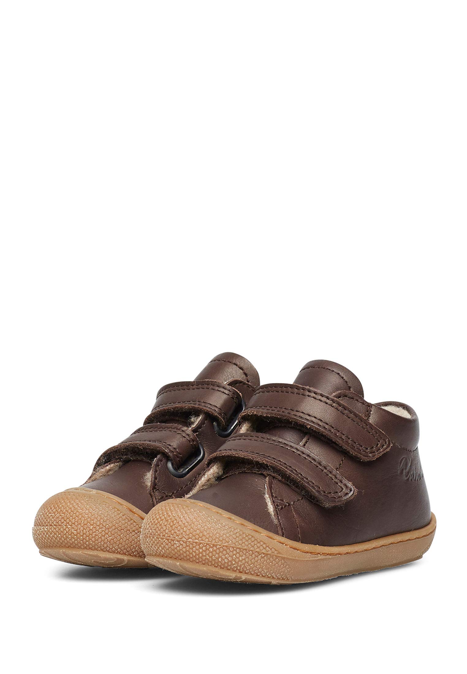 naturino-cocoon-vl-lauflernschuh-nappaleder-wollfutter-braun-doppelklett image 8