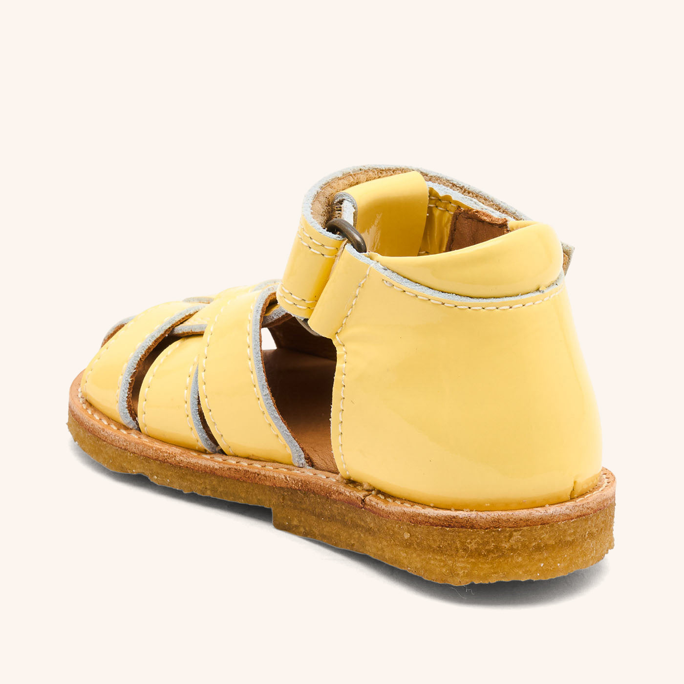 bisgaard-ami-sandale-butter-geflochtene-ledersandale-f-r-kinder image 2