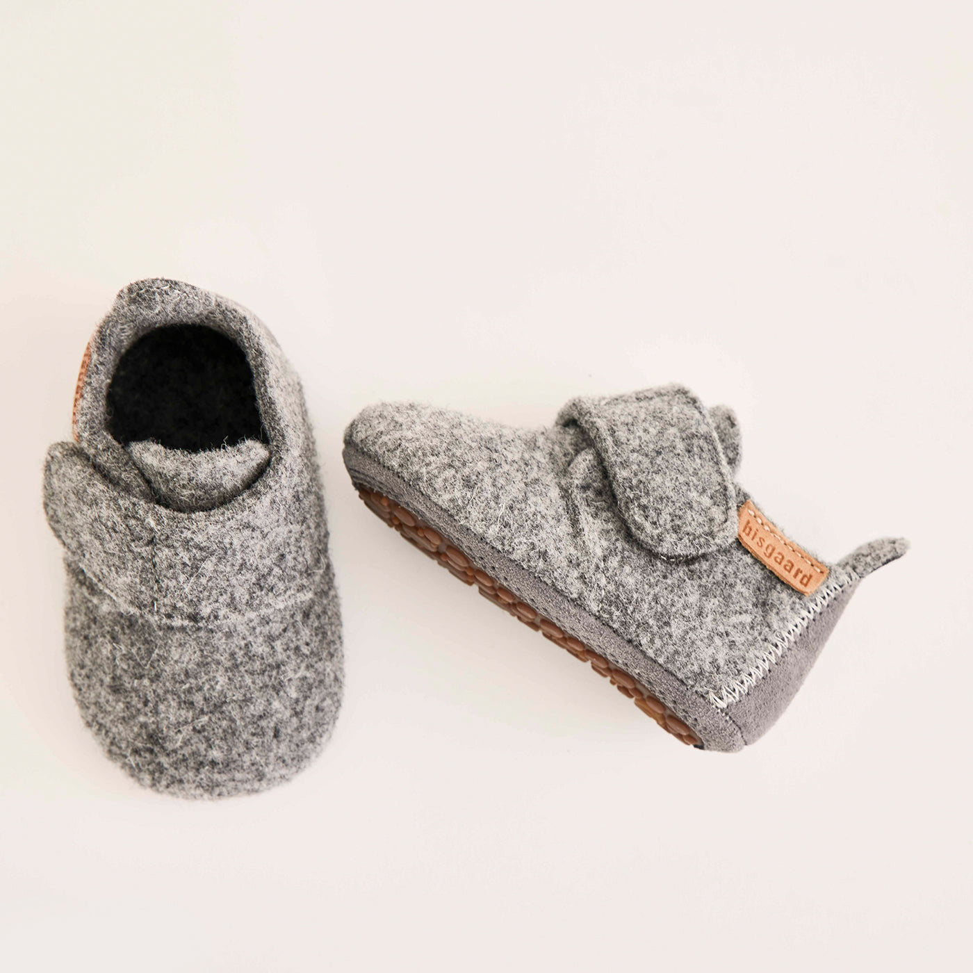 bisgaard-baby-wool-hausschuh-grey-gr-18-27 image 5