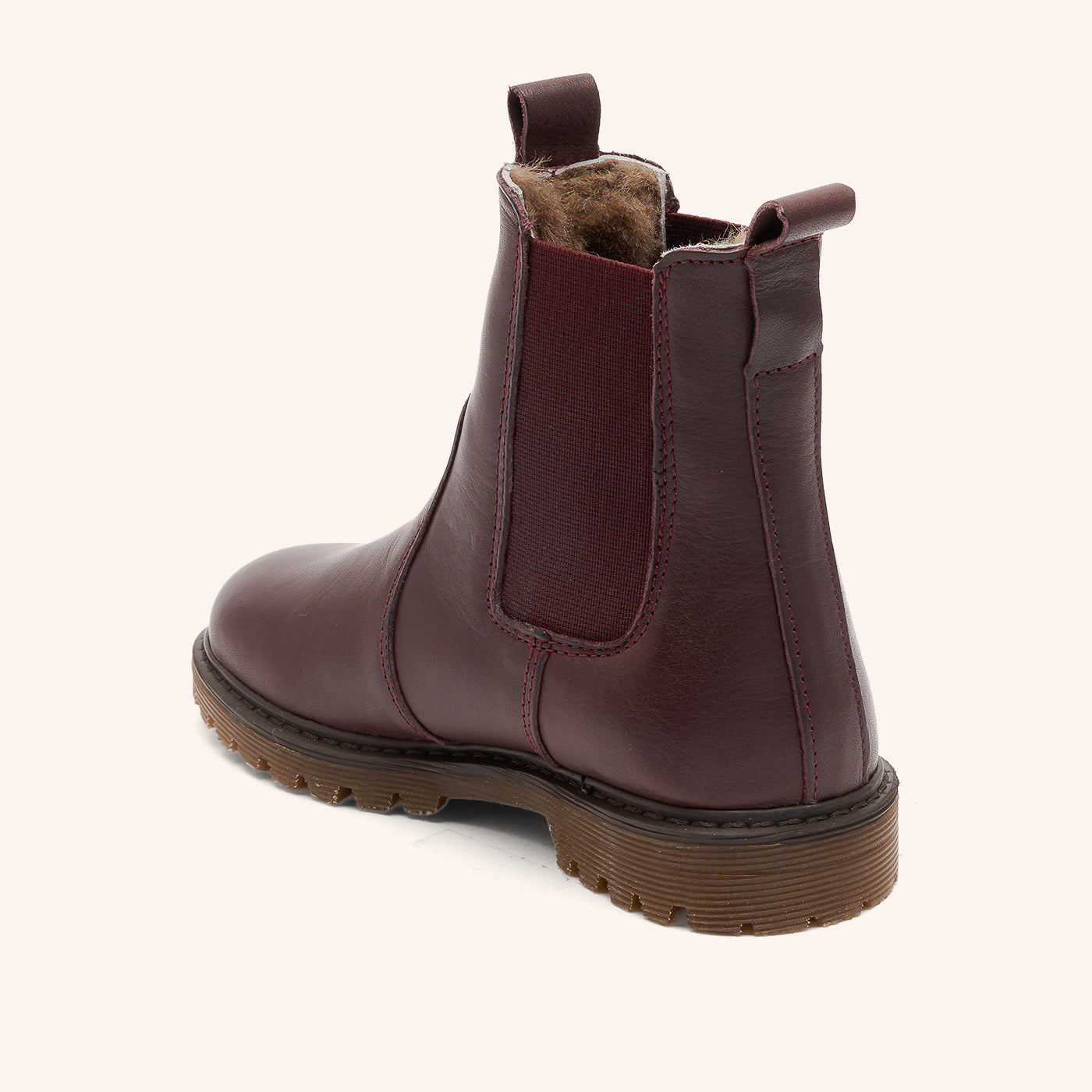 bisgaard-neel-lamb-winterstiefel-bordeaux-lammfell-gef-ttert image 2