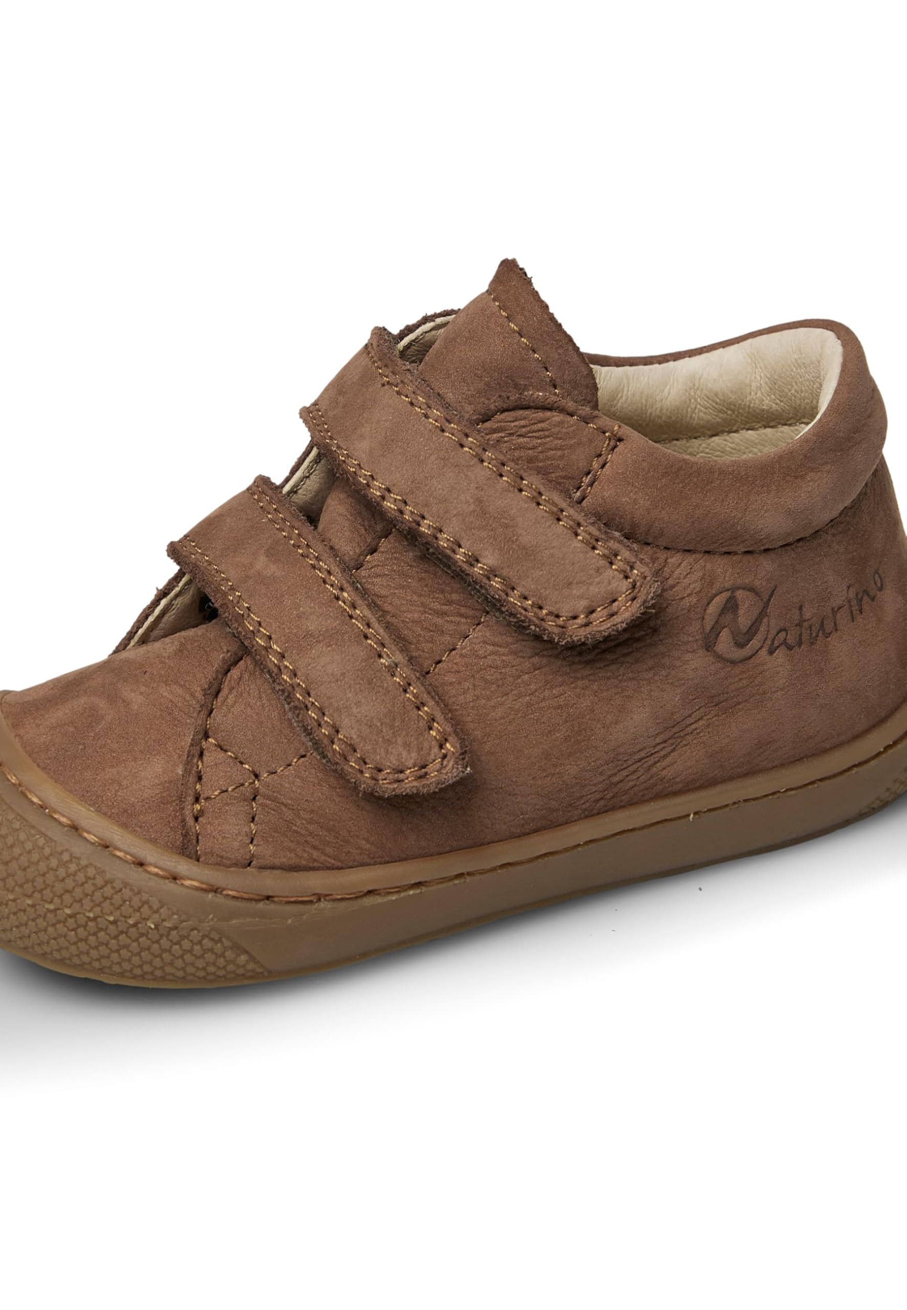 naturino-cocoon-lauflernschuhe-aus-veloursleder-braun-gr-e-21 image 6