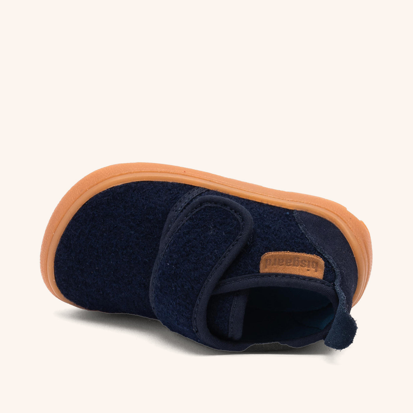 bisgaard-barefoot-basic-navy-barfu-hausschuh-wolle image 3