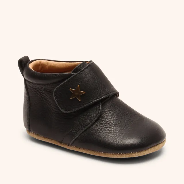 bisgaard-baby-star-black-erster-hausschuh-f-r-baby-und-kleinkind image 1