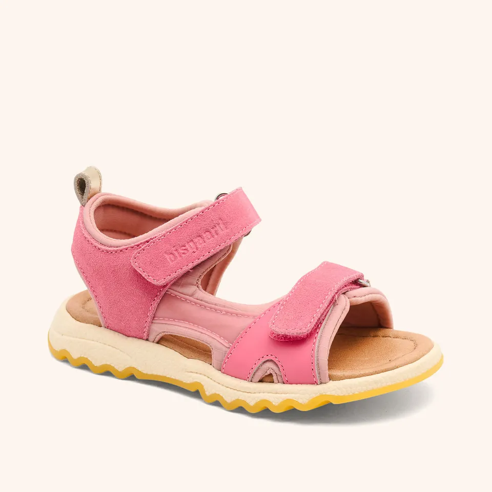 bisgaard-coco-sandale-pink-leder image 1