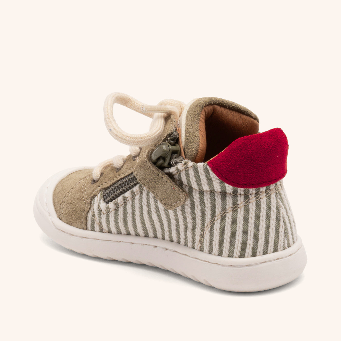 bisgaard-thor-z-sage-stripes-anf-ngerschuh-aus-lwg-zertifiziertem-leder-mit-stre image 2