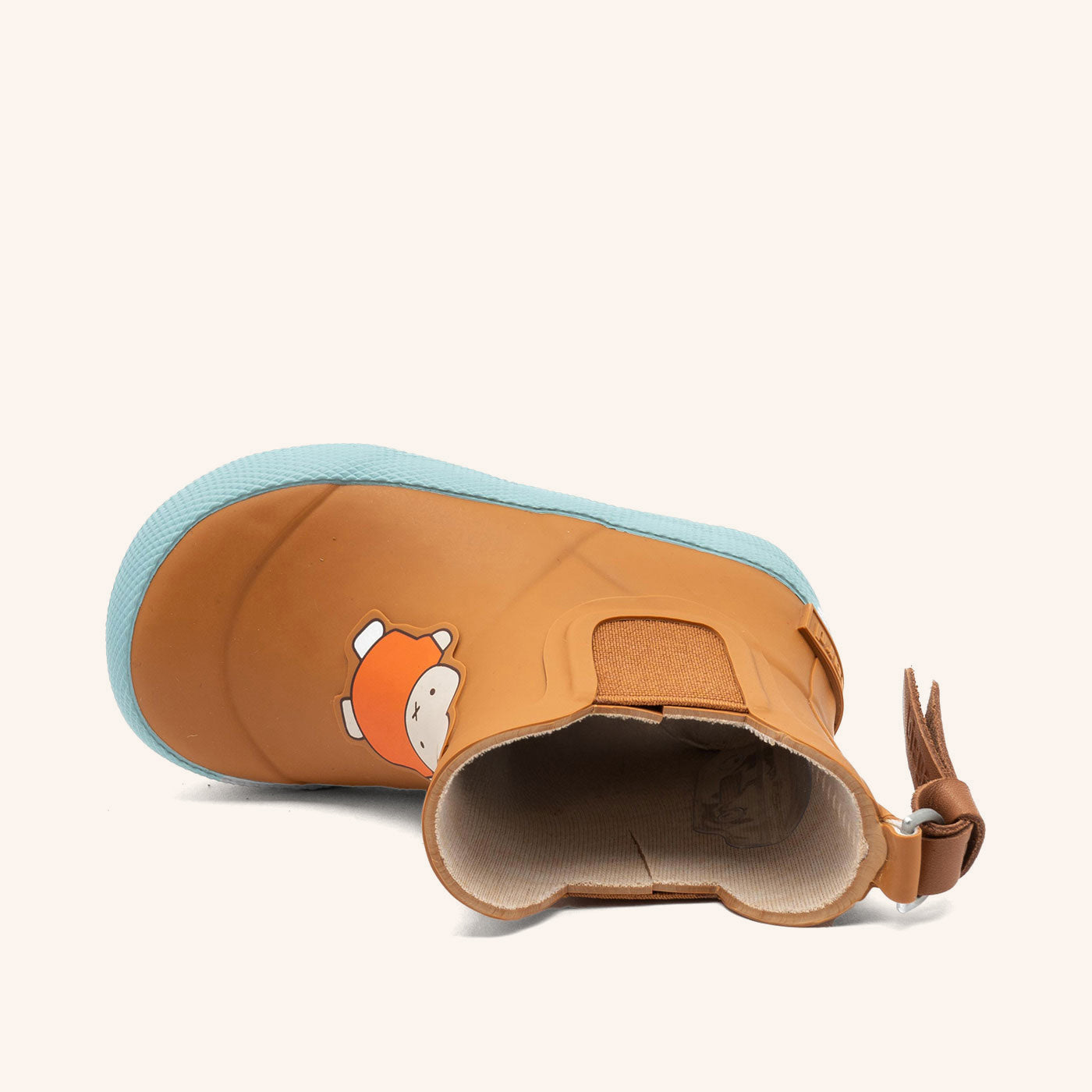 miffy-x-bisgaard-baby-rubber-brown-gummistiefel image 3