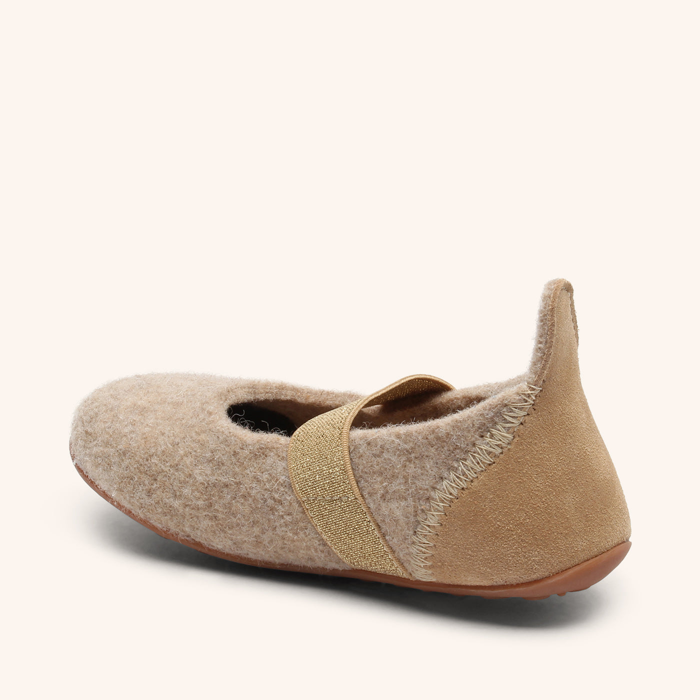 bisgaard-ballet-wool-ballerinas-wollslipper-nougat image 2