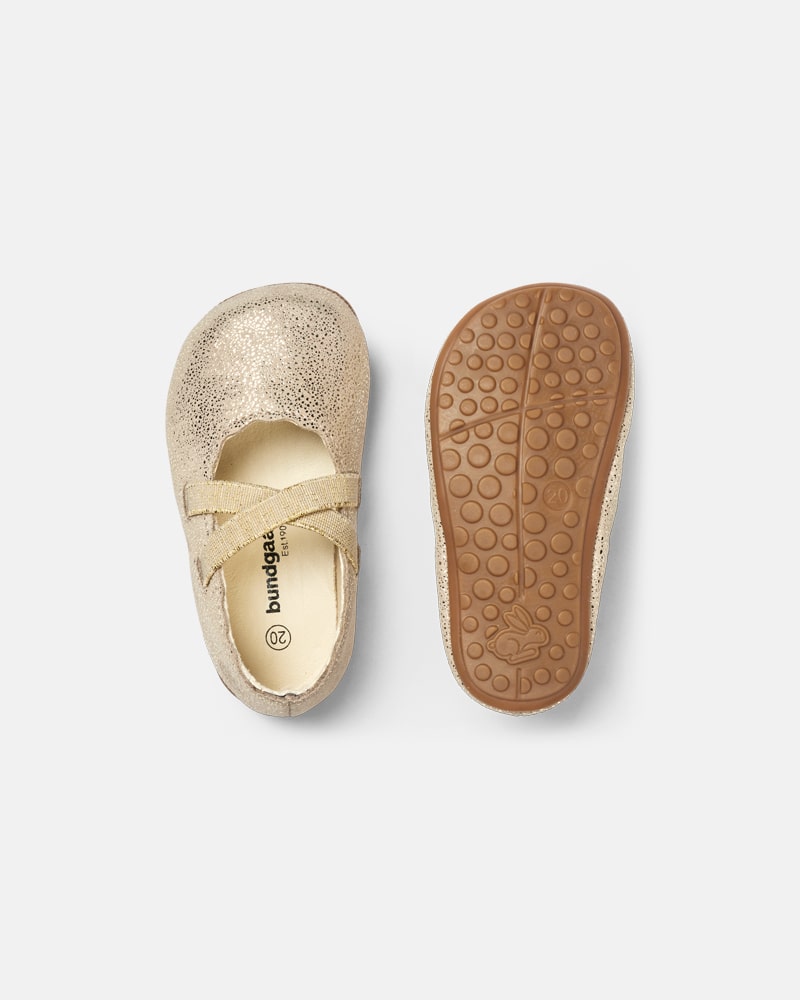 bundgaard-tamara-ballerina-hausschuh-ivory-gold image 2