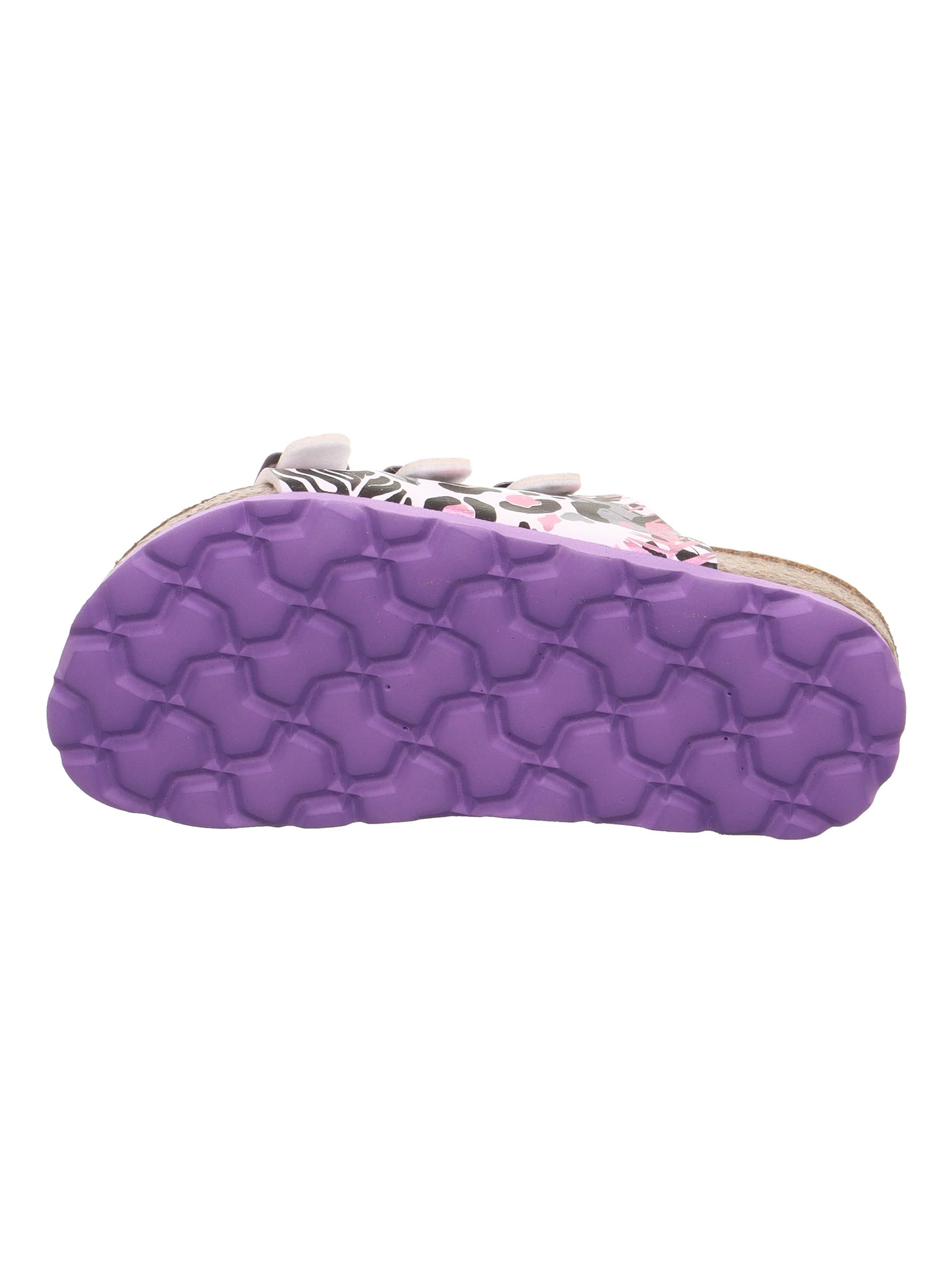 superfit-fussbettpantoffel-m-dchen-pantolette-wei-mehrfarbig-1110 image 4
