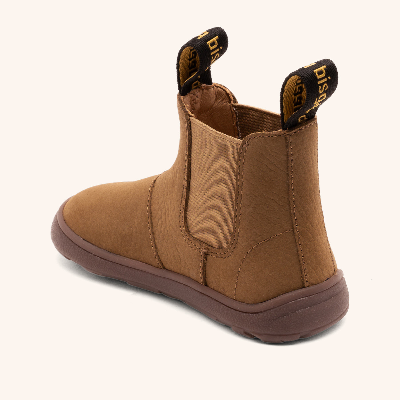 bisgaard-barefoot-bruno-lederstiefel-khaki image 2