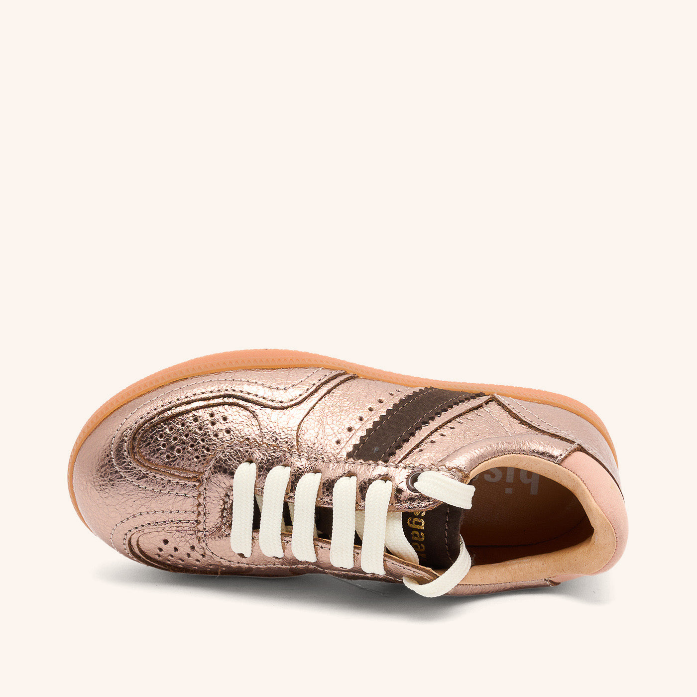 bisgaard-penny-rose-gold-sportlicher-fashion-sneaker-mit-kontrastierenden-streif image 3