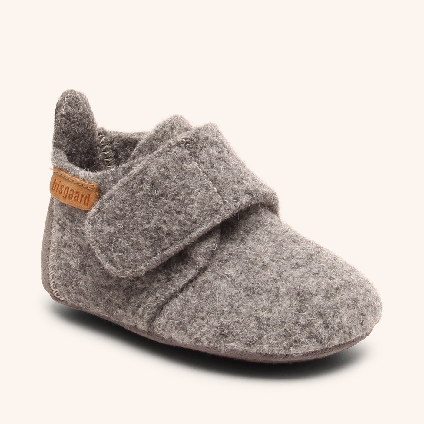 bisgaard-baby-wool-hausschuh-grey-gr-18-27 image 1