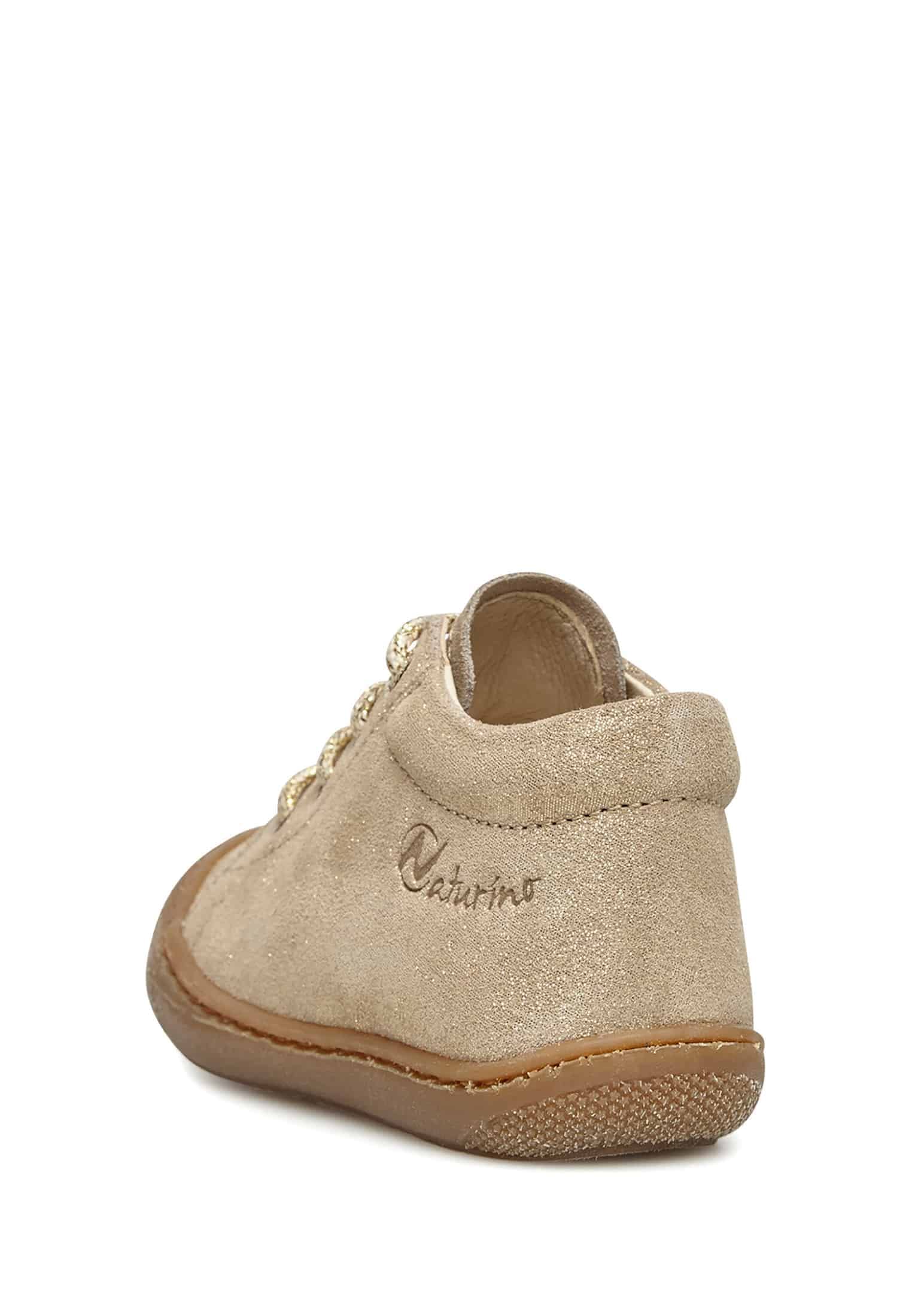 naturino-cocoon-leder-lauflernschuh-glitter-platinum-gold image 2