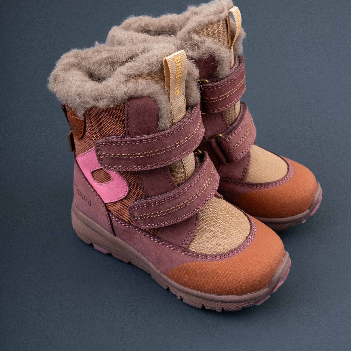 bisgaard-spencer-tex-leder-winterstiefel-pink image 5