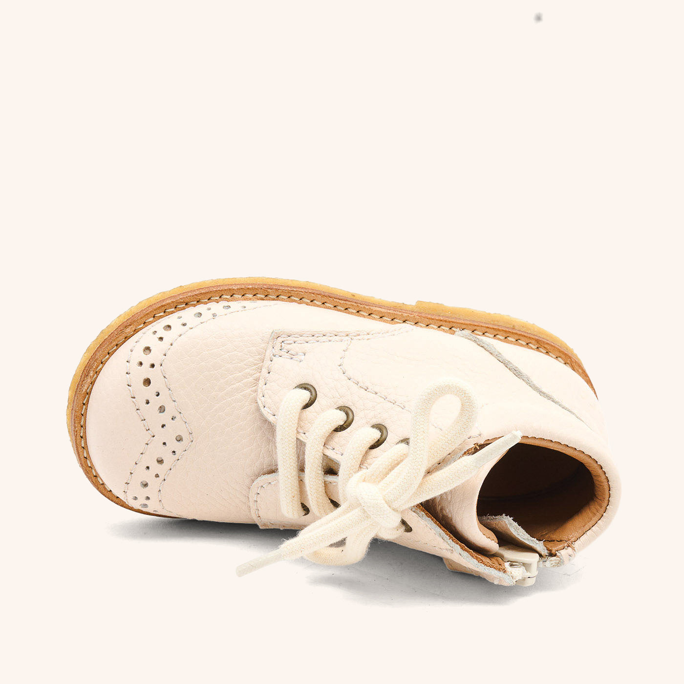 bisgaard-tine-creme-anf-ngerschuh-eleganter-lauflernschuh-aus-lwg-zertifiziertem image 3