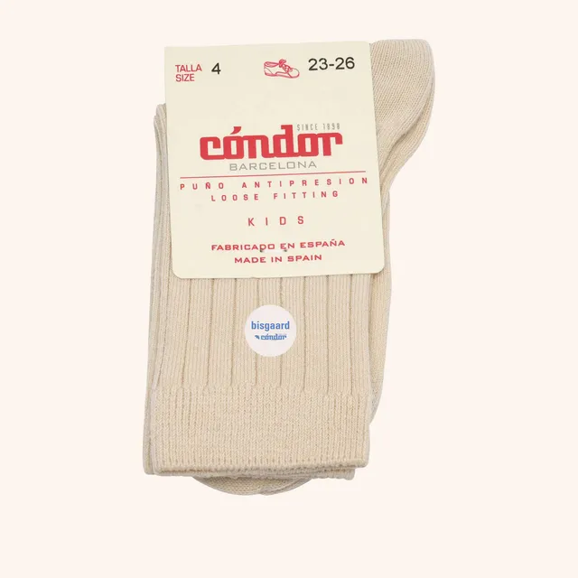 bisgaard-x-c-ndor-cotton-rib-kurzsocken-lino-weiche-baumwollsocken-mit-rippoptik image 1