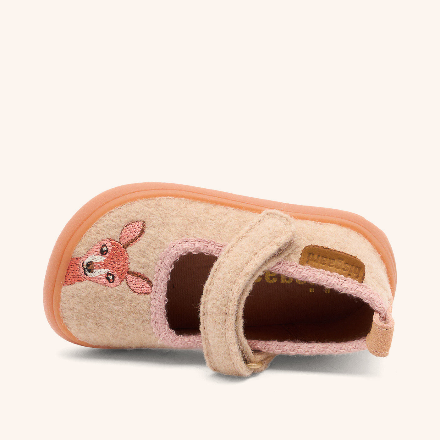 bisgaard-ballet-barefoot-hausschuh-beige image 3