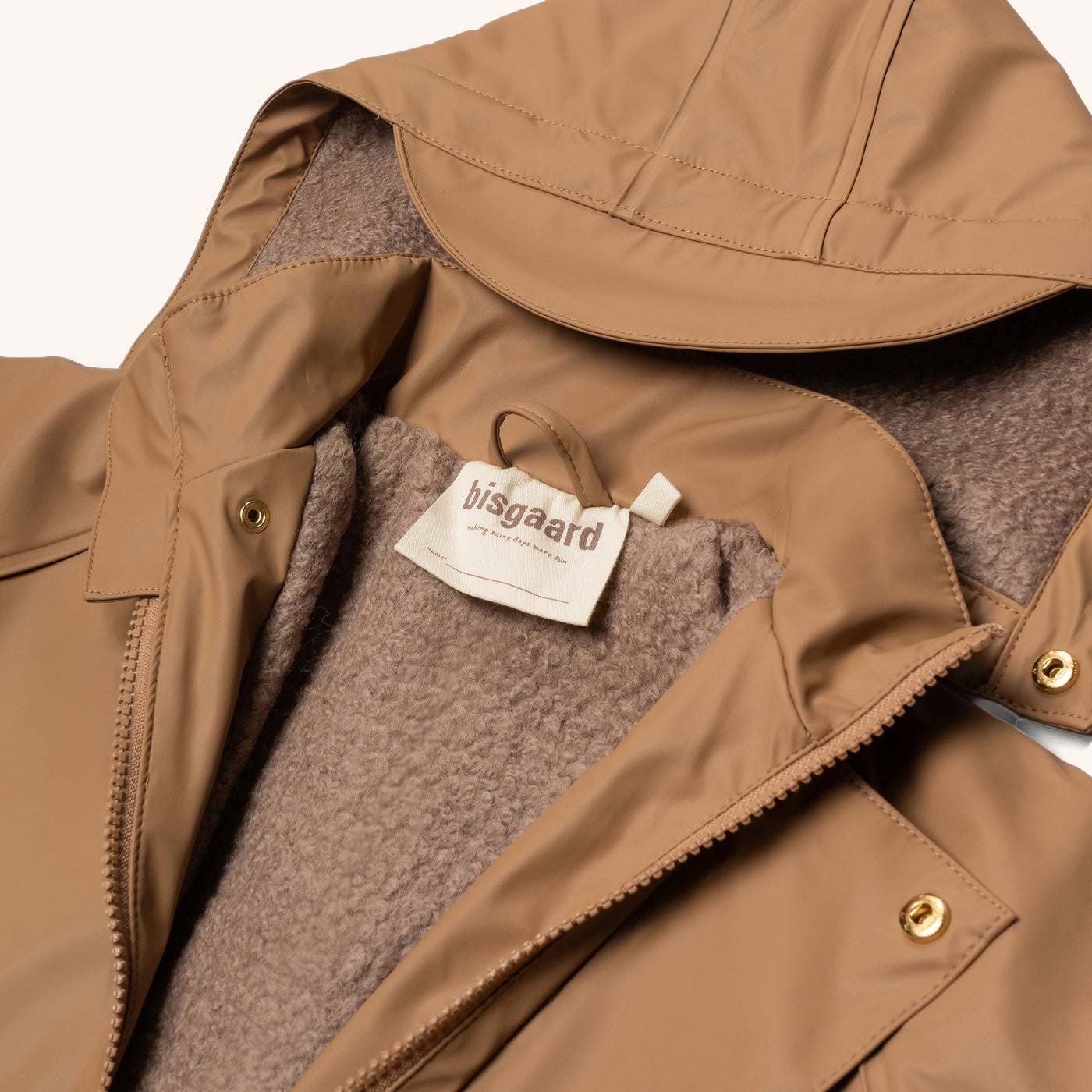 bisgaard-aarhus-regenjacke-wolle-karamell-pu-mit-wollfutter-92-140 image 3