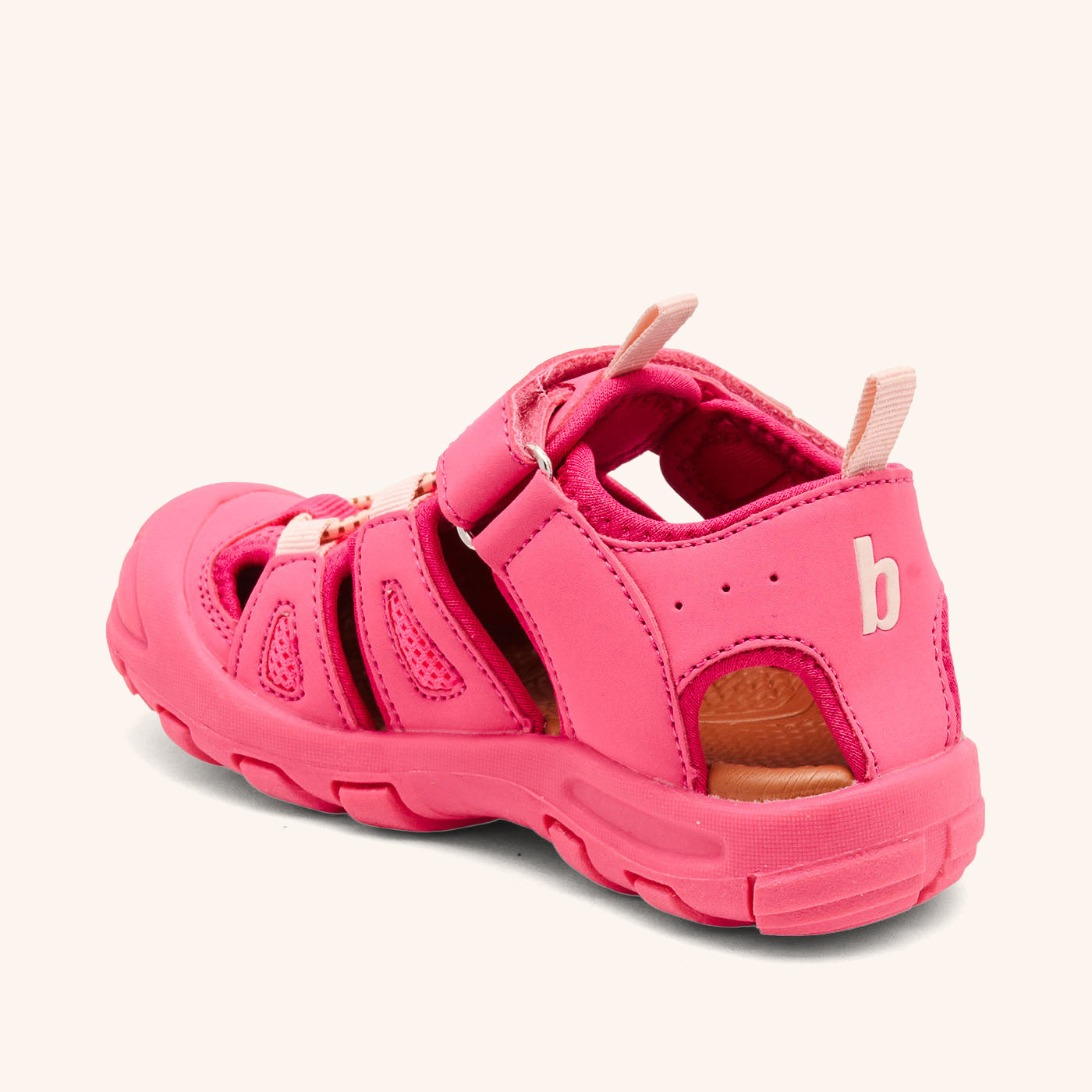 bisgaard-parker-offener-schuh-pink-trekking-sommerschuh image 2