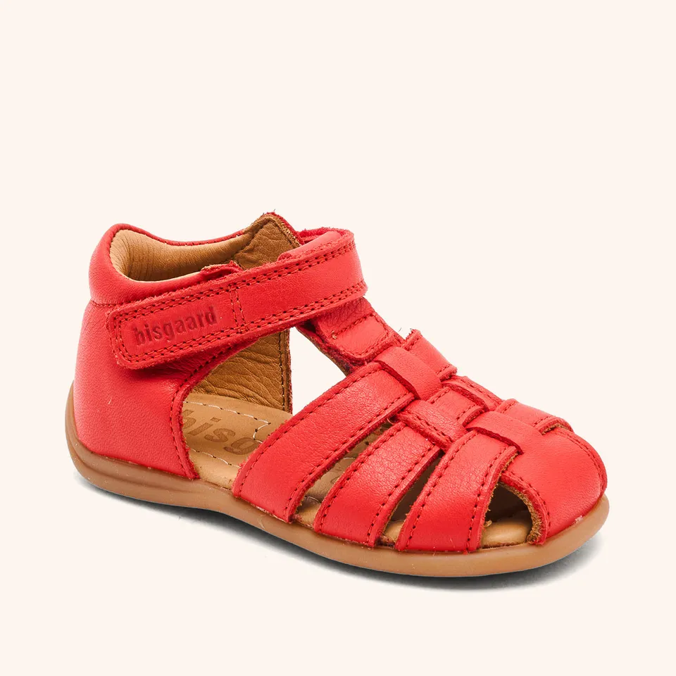 bisgaard-carly-red-apple-m-dchen-ledersandale image 1