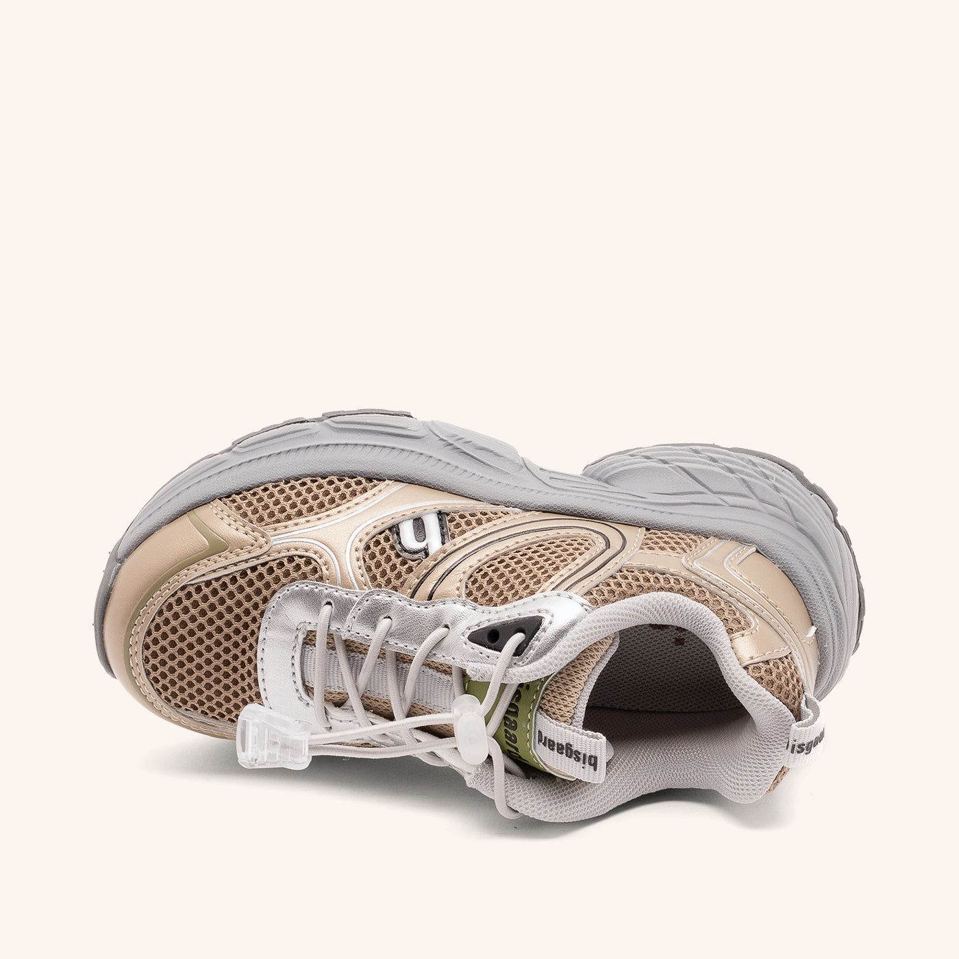 bisgaard-hamilton-gold-sneaker-leichter-textil-pu-sneaker-f-r-schule-freizeit-un image 3