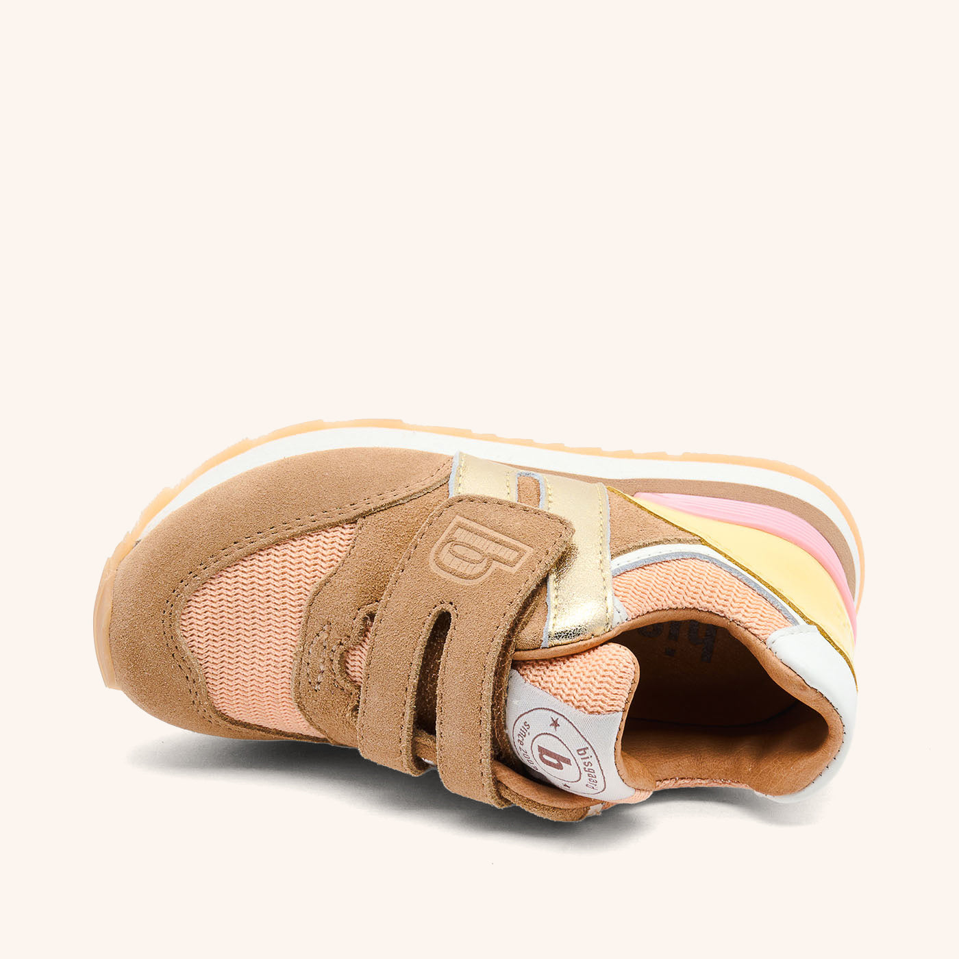 bisgaard-winston-kinder-sneaker-nude image 3